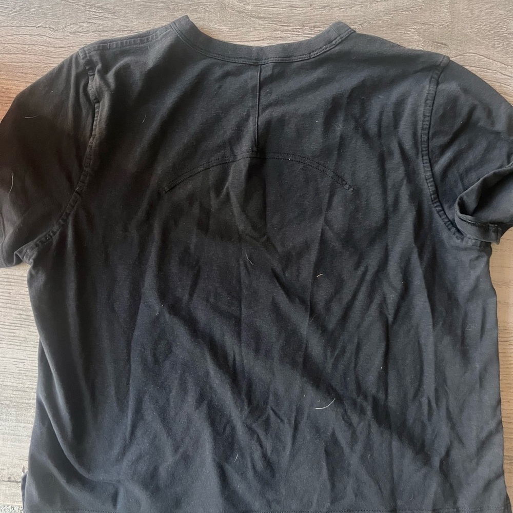 lululemon athletica Black Crop Top